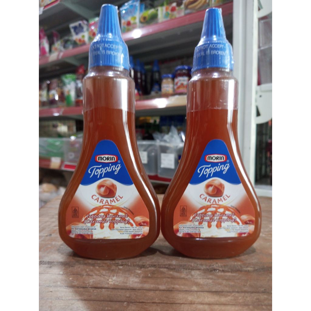 Morin Topping Caramel Kemasan 300gr | Morin Toping Caramel | Morin Toping Karamel