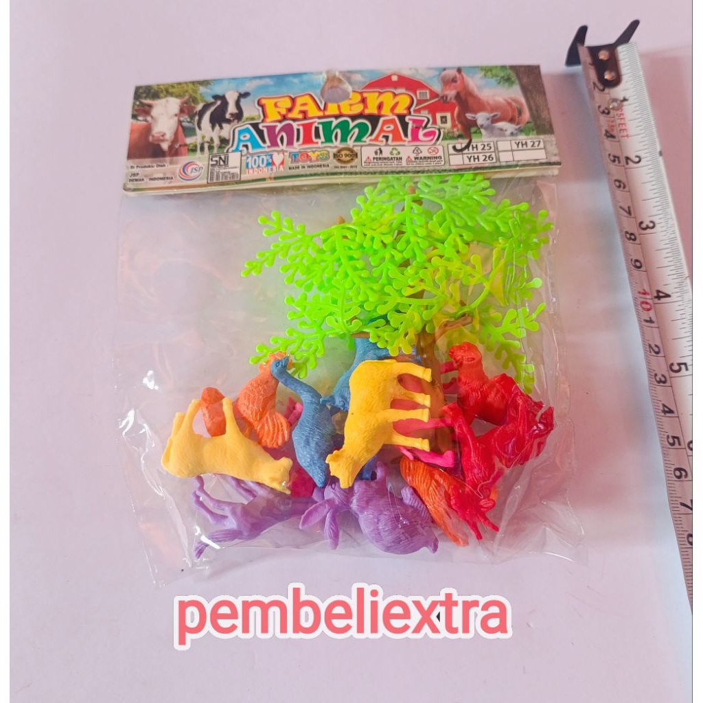 mainan termurah hewan  farm animal world