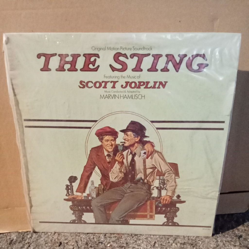 Vinyl Piringan Hitam 12 inch Original Soundtrack The Sting