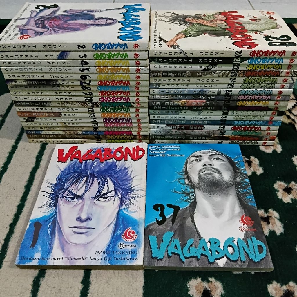 Komik Vagabond set vol 1-37