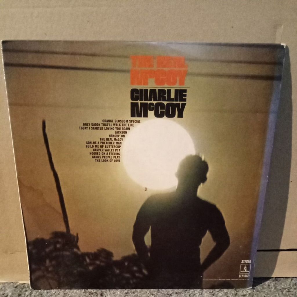 Vinyl Piringan Hitam 12 inch Charlie McCoy - The Real McCoy