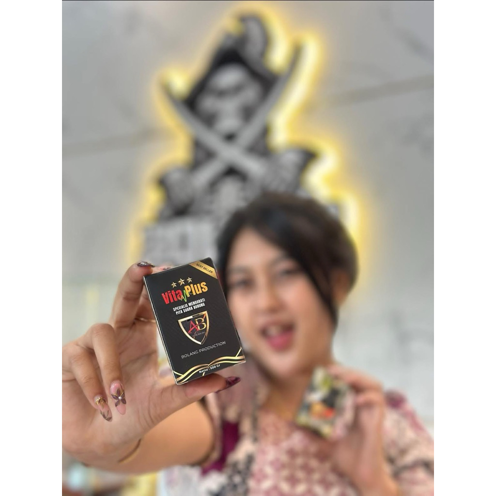 (ORIGINAL) Vita Plus Andri Bolang Production Vitamin Khusus burung berkicau Vitamin Plus Alami untuk