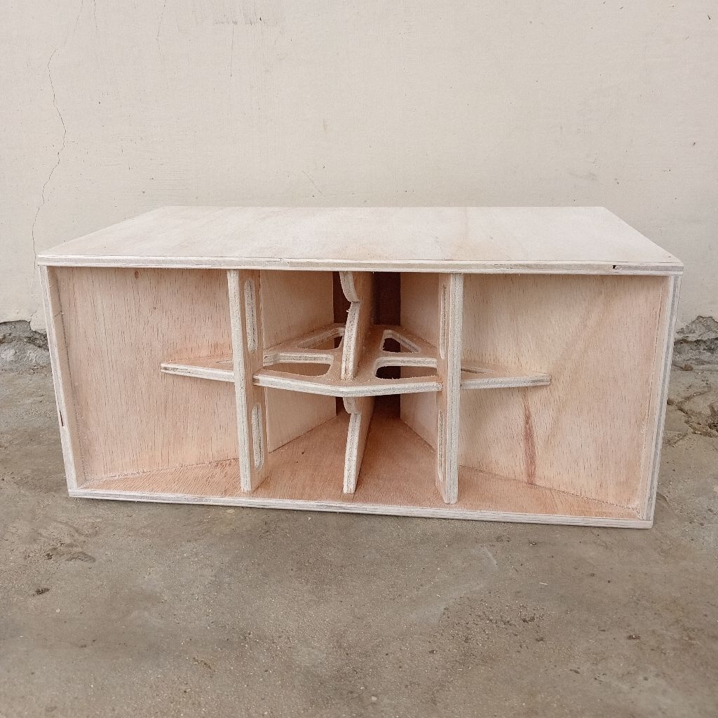 Box Cla 4 inch double triplek 8mm l Box Speaker Cla 4 inch double