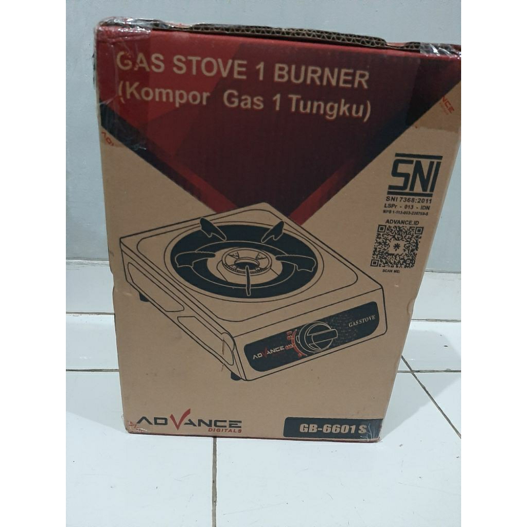 kompor gas 1 tungku advance