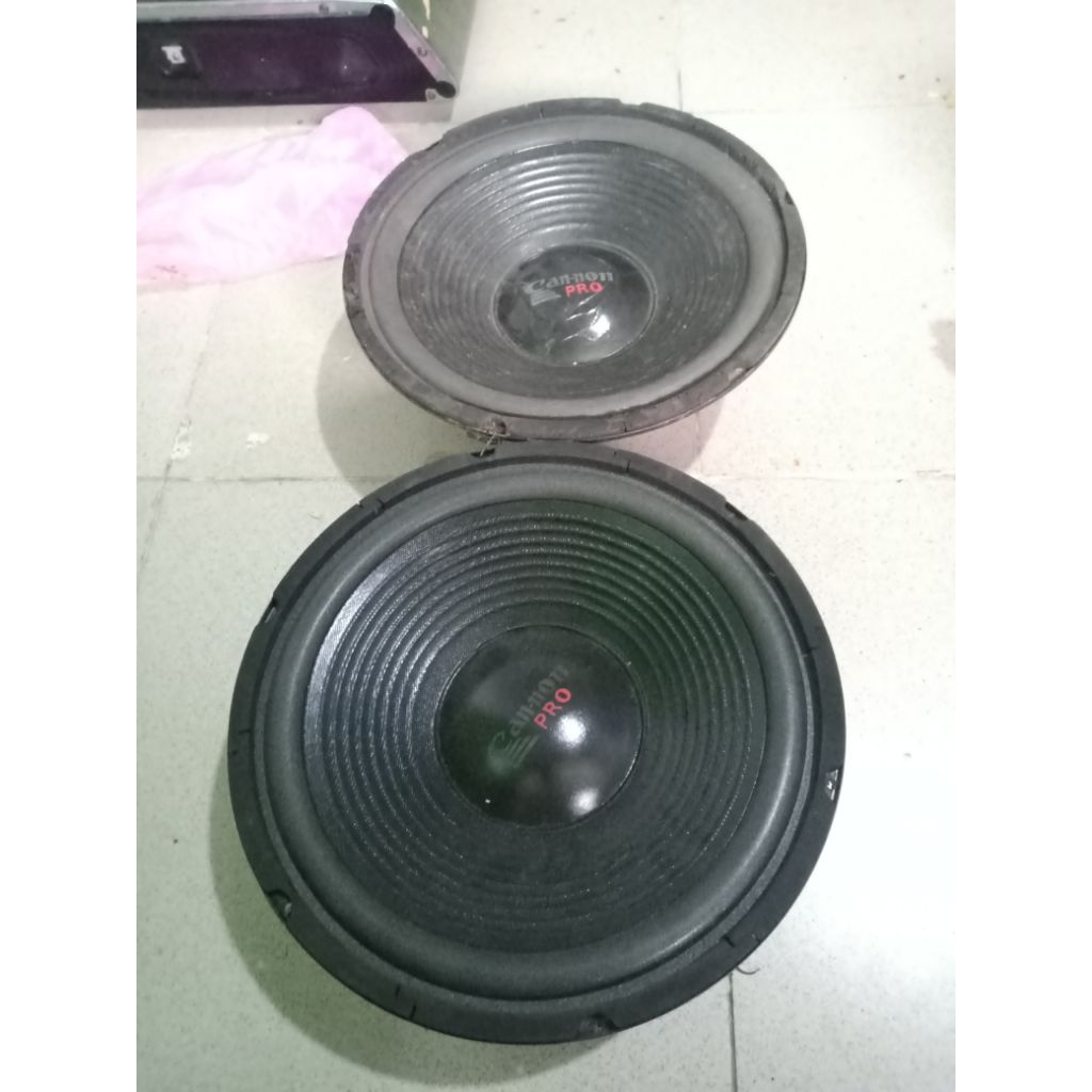 2 buah canon 12 inch