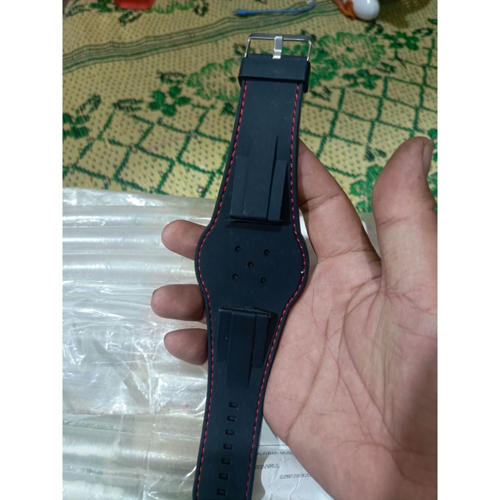 Strap Jam Tangan Karet Model Alas Strap jam Tangan Karet Alas