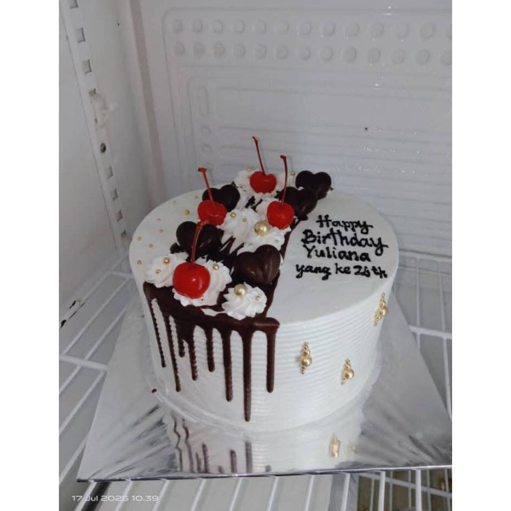 BLACKFOREST SIRAM COKLAT_ Cake Cirebon