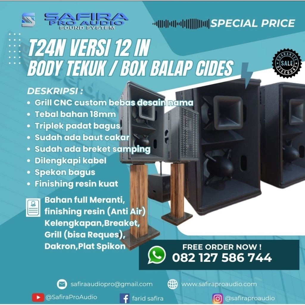 Bok T24N 12inch doble plus tw