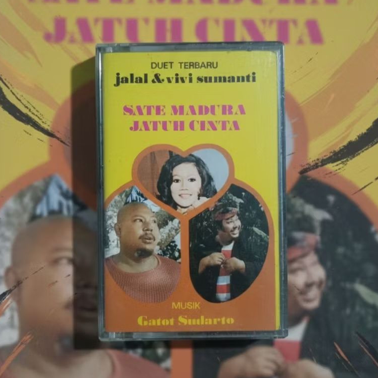 Kaset Jalal & Vivi Sumanti - Sate Madura (Cover Dalam Ada Coretan)