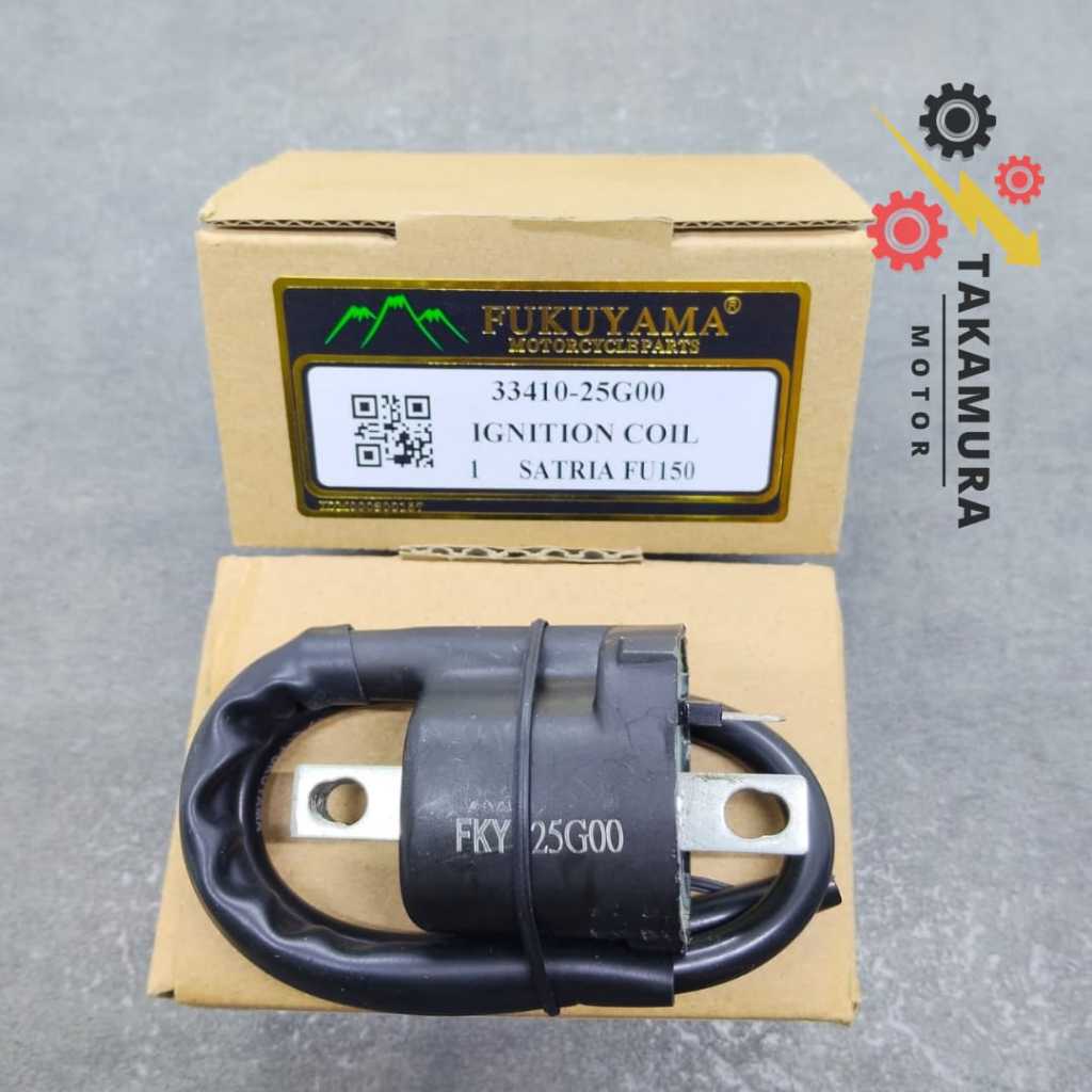 Fukuyama Ignition Comp Coil Koil Pengapian 12V Volt Suzuki Satria FU 150 FU-150 - Spin (33410-25G00)