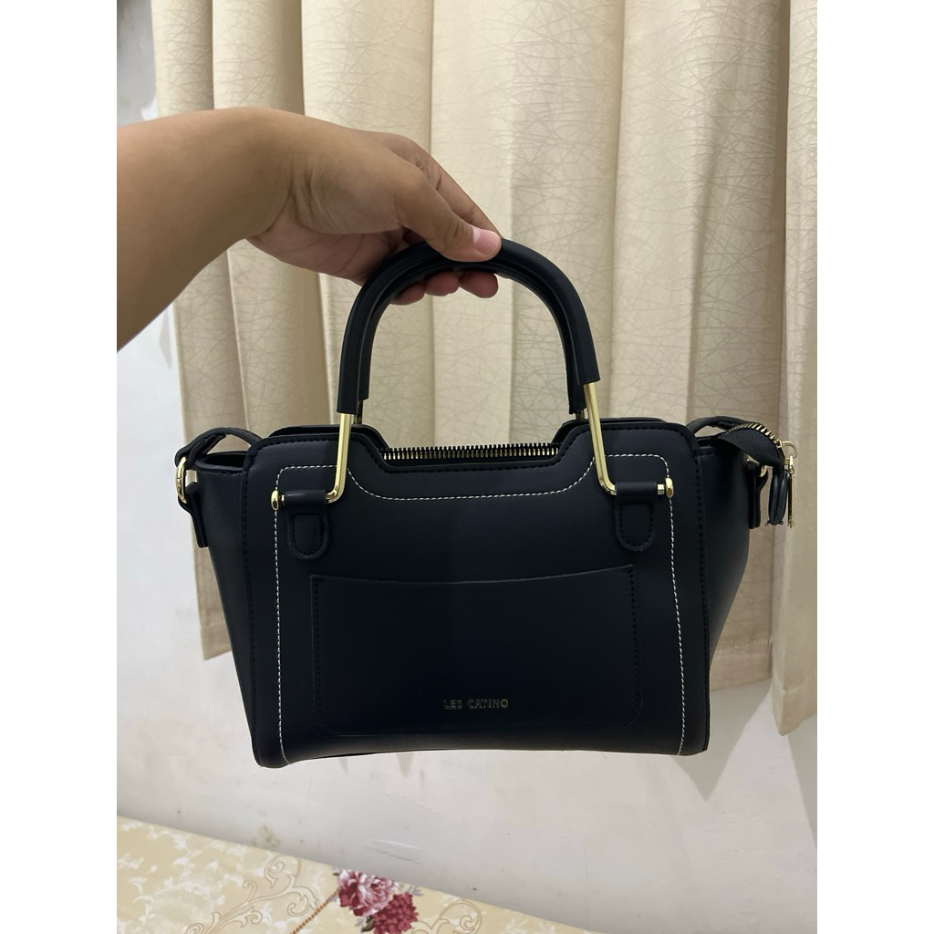preloved tas les catino hitam