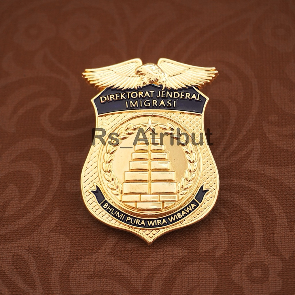 Pin Kewenangan Imigrasi / Brevet Brivet Kewenangan Imigrasi Pas Imipas Terbaru Premium