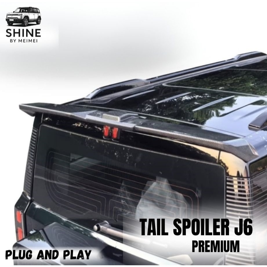 Tail Spoiler Chery J6 / Aksesoris Chery J6 / Aksesoris Chery J6 Ready Stok