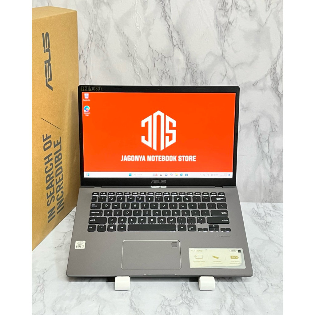 ASUS VIVOBOOK A409FA i3 10110U RAM 8GB SSD 256GB Layar 14 IPS FHD