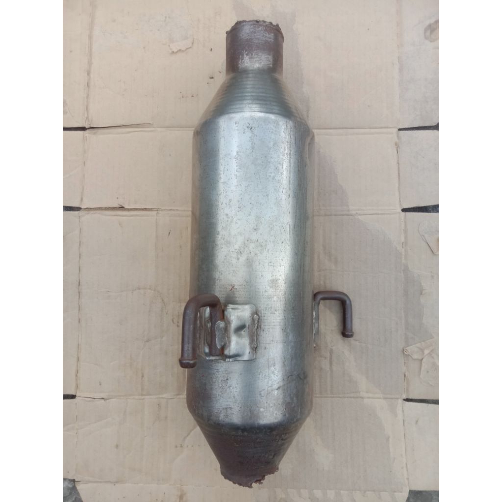 Resonator Knalpot Tengah Toyota Yaris Bakpao - Toyota Vios Gen 1/ 2/3 Original Utuh Siap Pakai