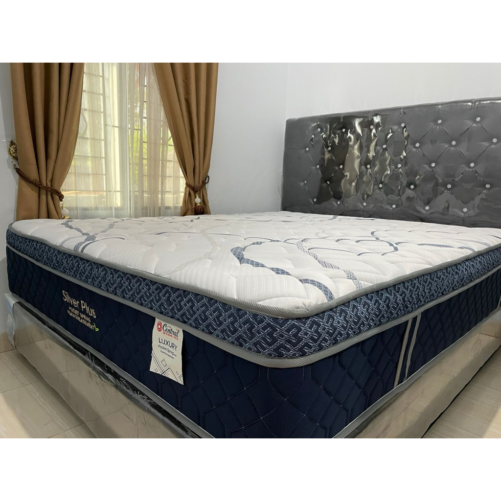 Springbed Central silver plus(deluxe plus)180x200 (1 set)