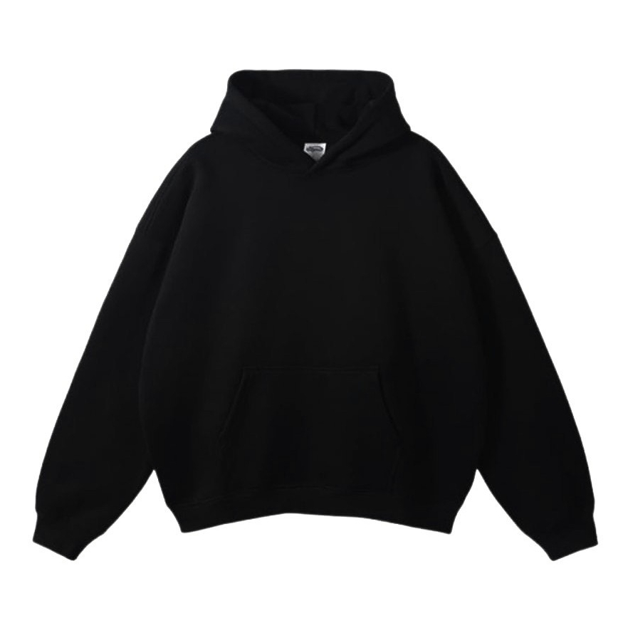 Sweater Hoodie Boxy 300 GSM Polos Pria Wanita