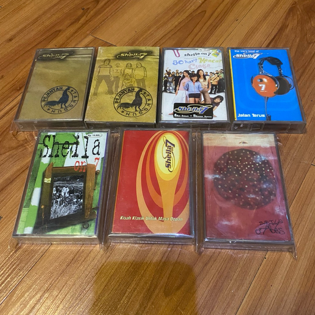 variasi kaset original sheila on 7