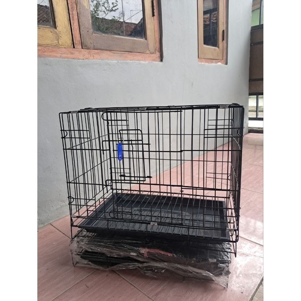 Kandang besi kotak untuk kucing,musang,kelinci