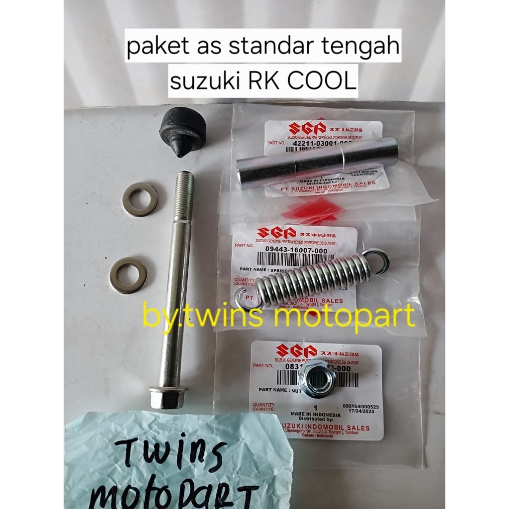 paket as standar tengah suzuki RK COOL asli original genuine part