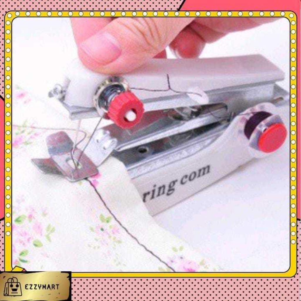 Mesin Jahit Kecil Tangan Mini Spring Come Alat Jahit Tangan