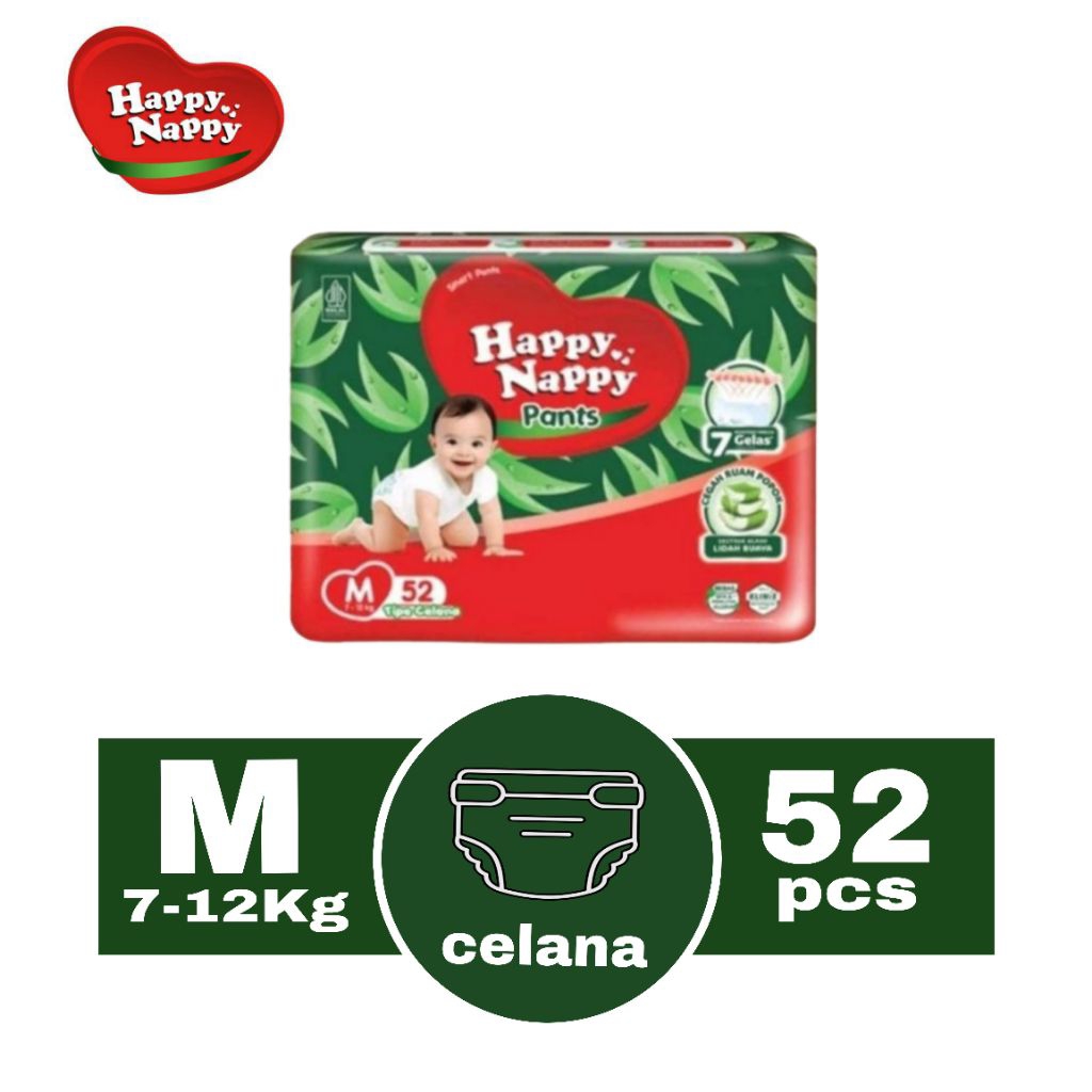 HAPPY NAPPY PANTS M 52