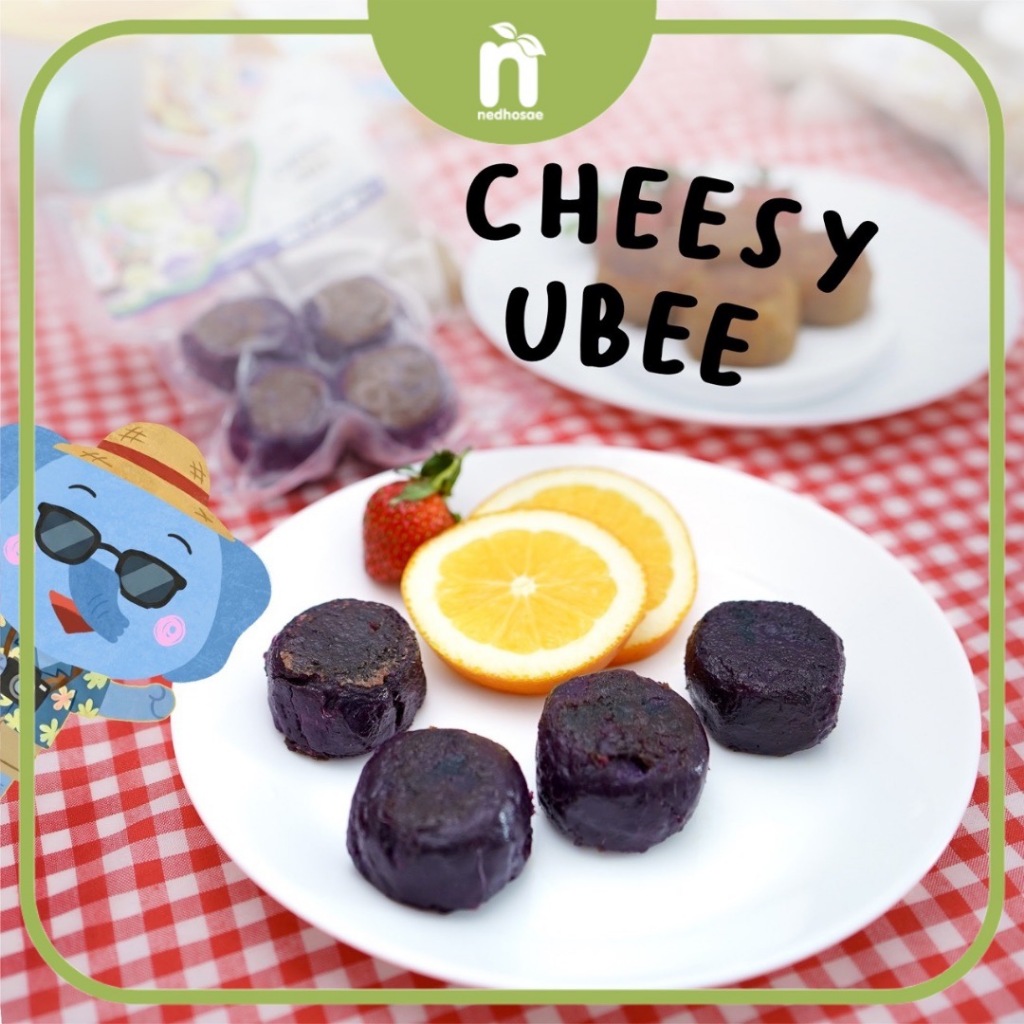 Cheesy Ubee | Ubi Ungu isi Real Keju Mozarella by Kedai MPASI