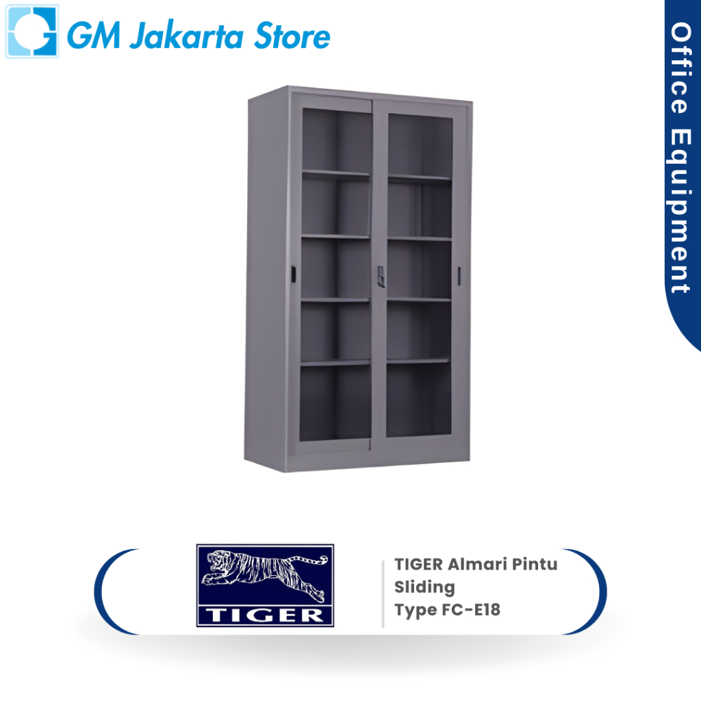 TIGER Almari Pintu Sliding Type FC-E18