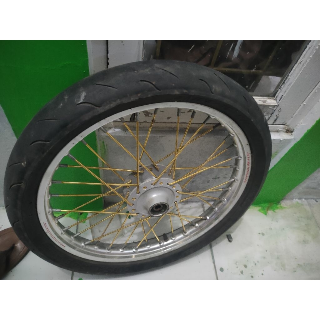 Velg bagian depan saja smash Shogun