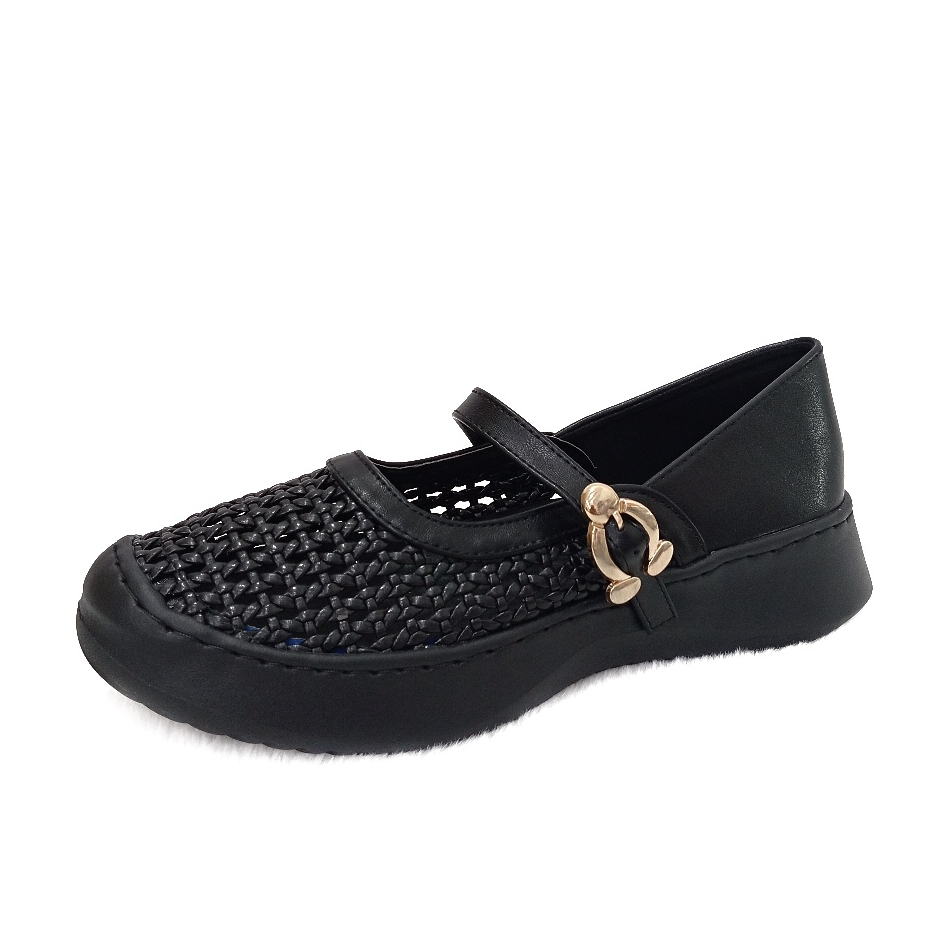 Genny Nabila - Sepatu Sneakers Wanita Motif Anyam Premium | Sepatu Flat Empuk Anti Lecet | Slip On C