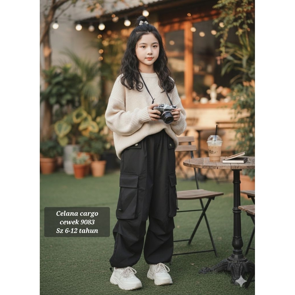 celana cargo anak cewek celana cargo anak perempuan celana cargo anak wanita celana cargo cewek cela