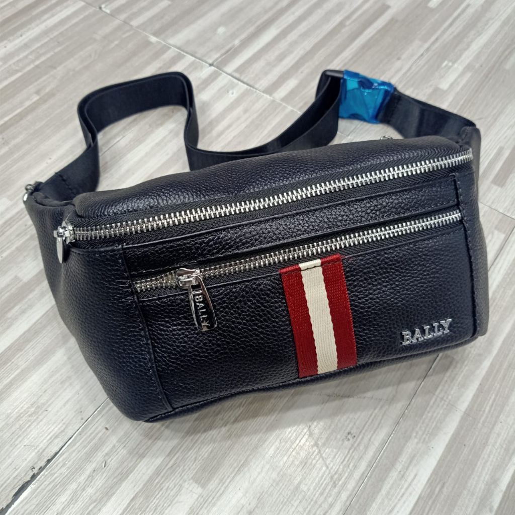 waisbag kulit bally belt bag tas pinggang tas