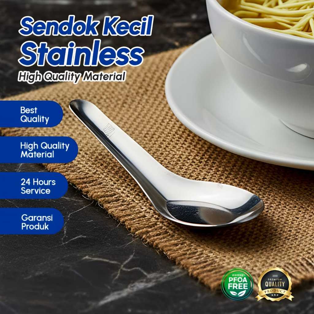 Sendok Bebek Stainless (12 Pcs)/Sendok Bebek Stainless Steel/Sendok Bebek/Sendok/Sendok Bebek Es Cam
