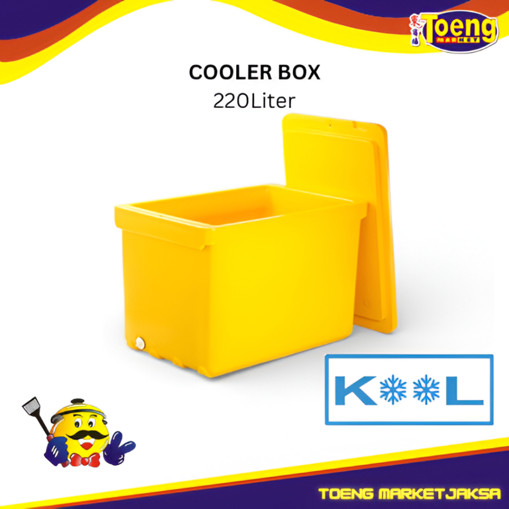 Cooler Box Pendingin 220 Liter - Pendingin Ikan Kapasitas Besar - COOLER BOX 220L KOOL