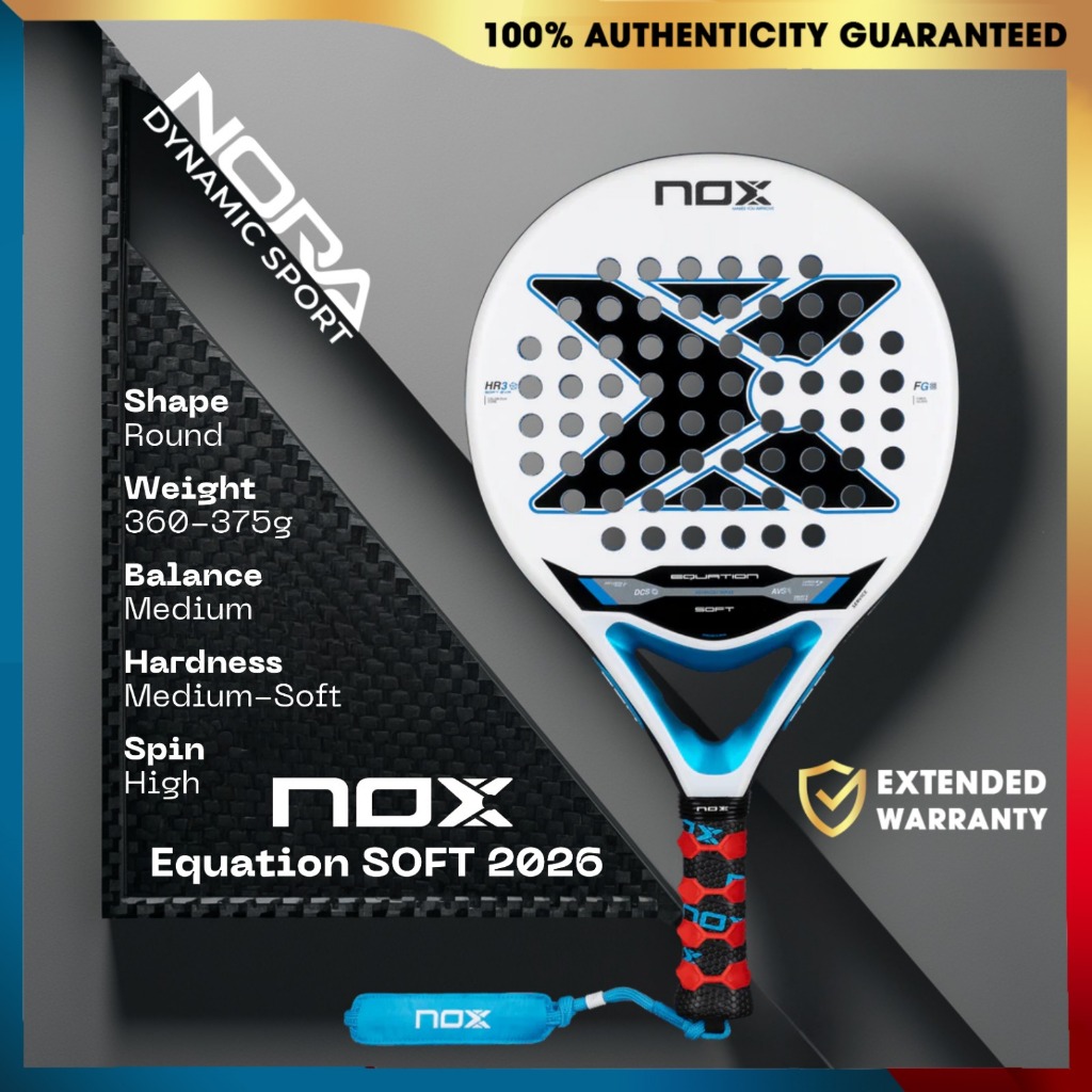 Nox Equation Soft 2026 Racket Padel 