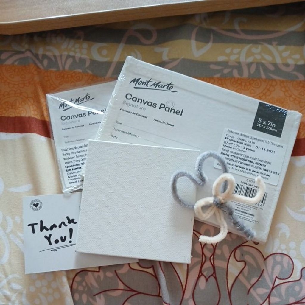 Custom Lukisan in Mini Canvas<3