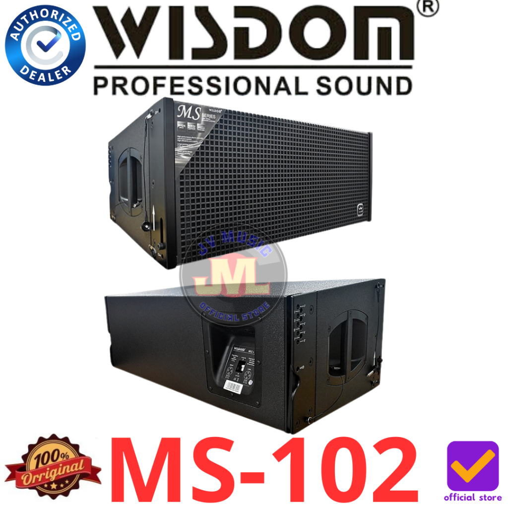 LineArray Wisdom MS-102 Speaker Array Pasif Wisdom MS102