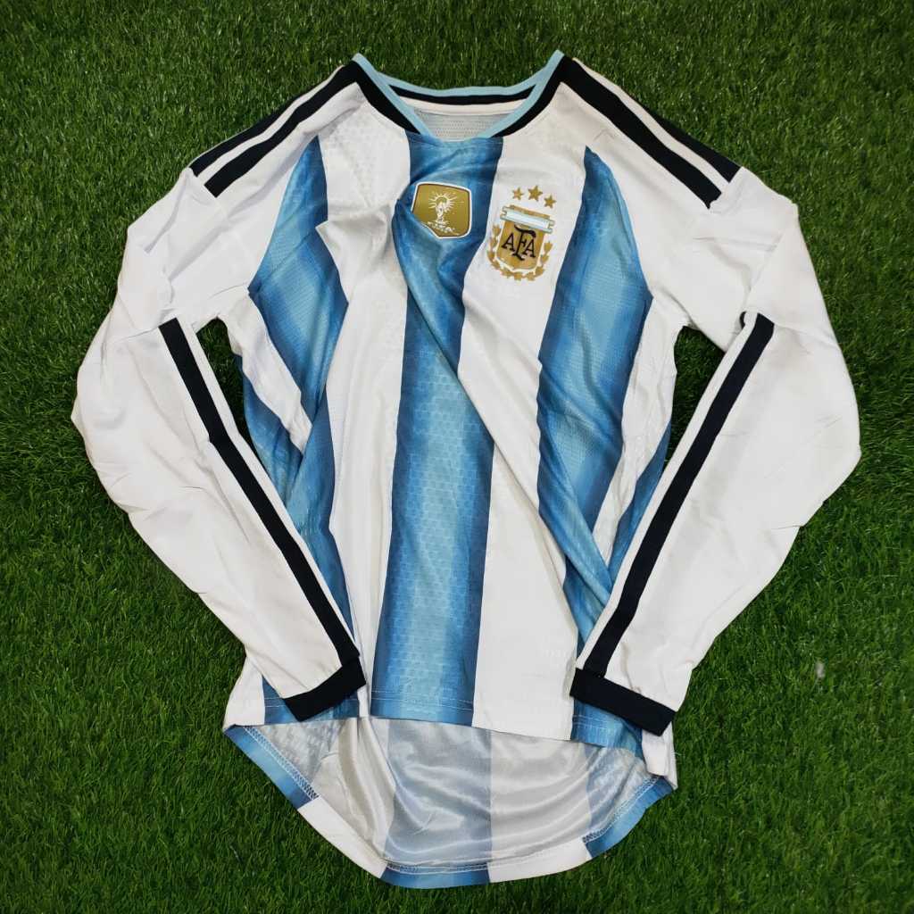 Player Issue Argentina Longslevee Jersey Piala Dunia 2026