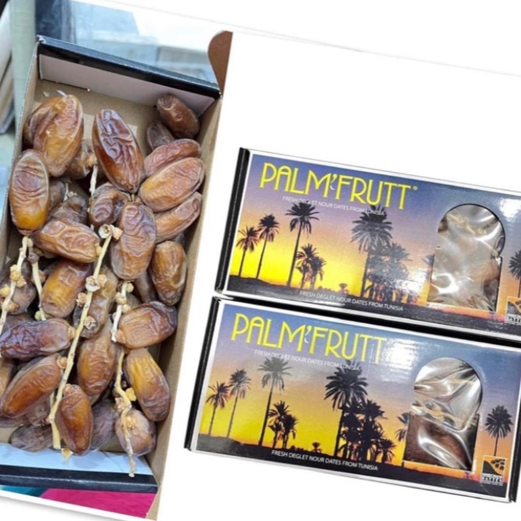 Kurma PalmFruit 500gr Original Palm Fruit Tunisia Tangkai