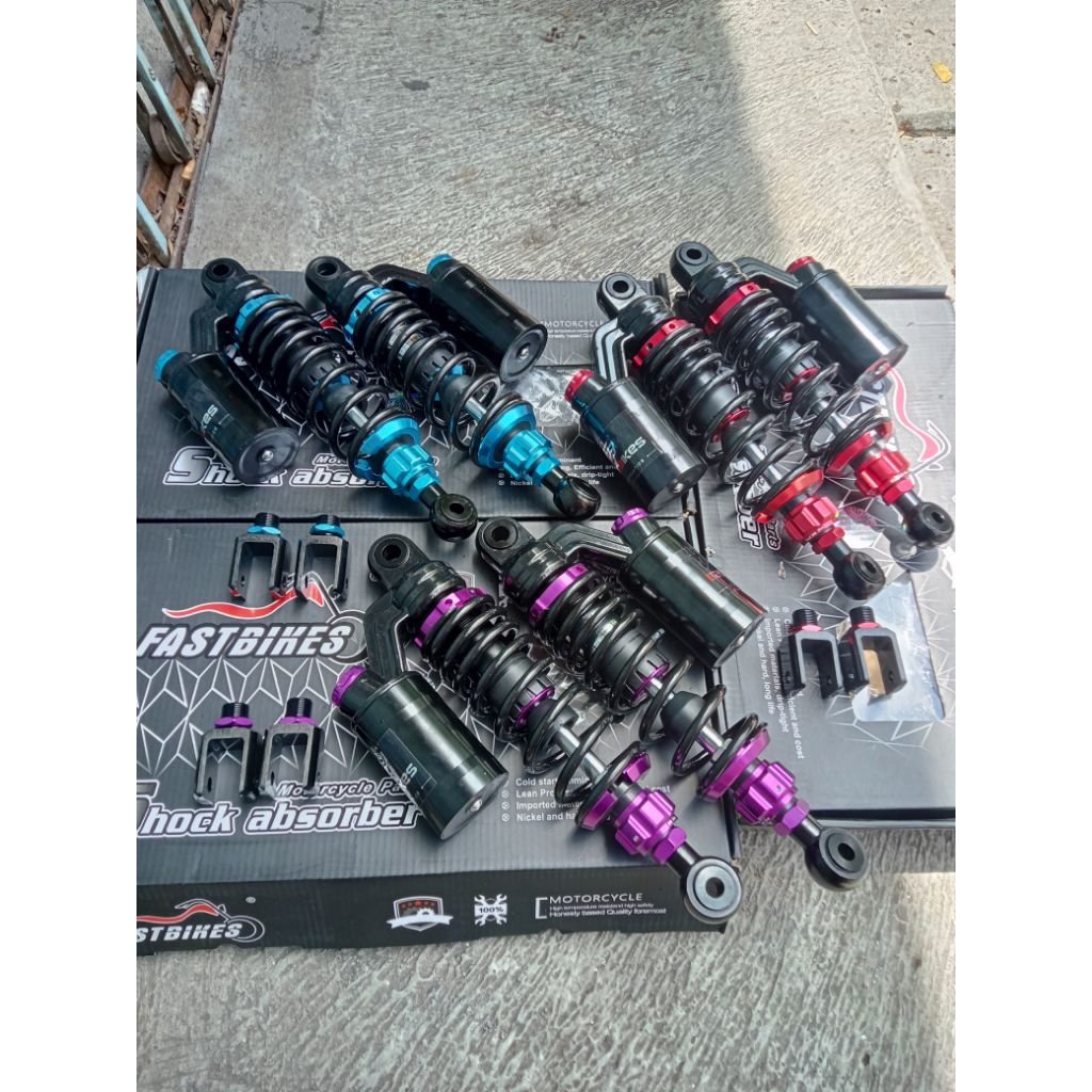 NEW (Free Anting) Shockbreaker Copy KTC Extreme Double Shock Untuk Motor Nmax Old,Aerox