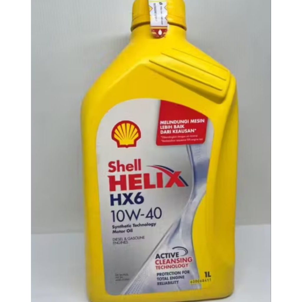 OLI MESIN MOBIL SHELL HELIX HX6 10W-40 HX6 1L