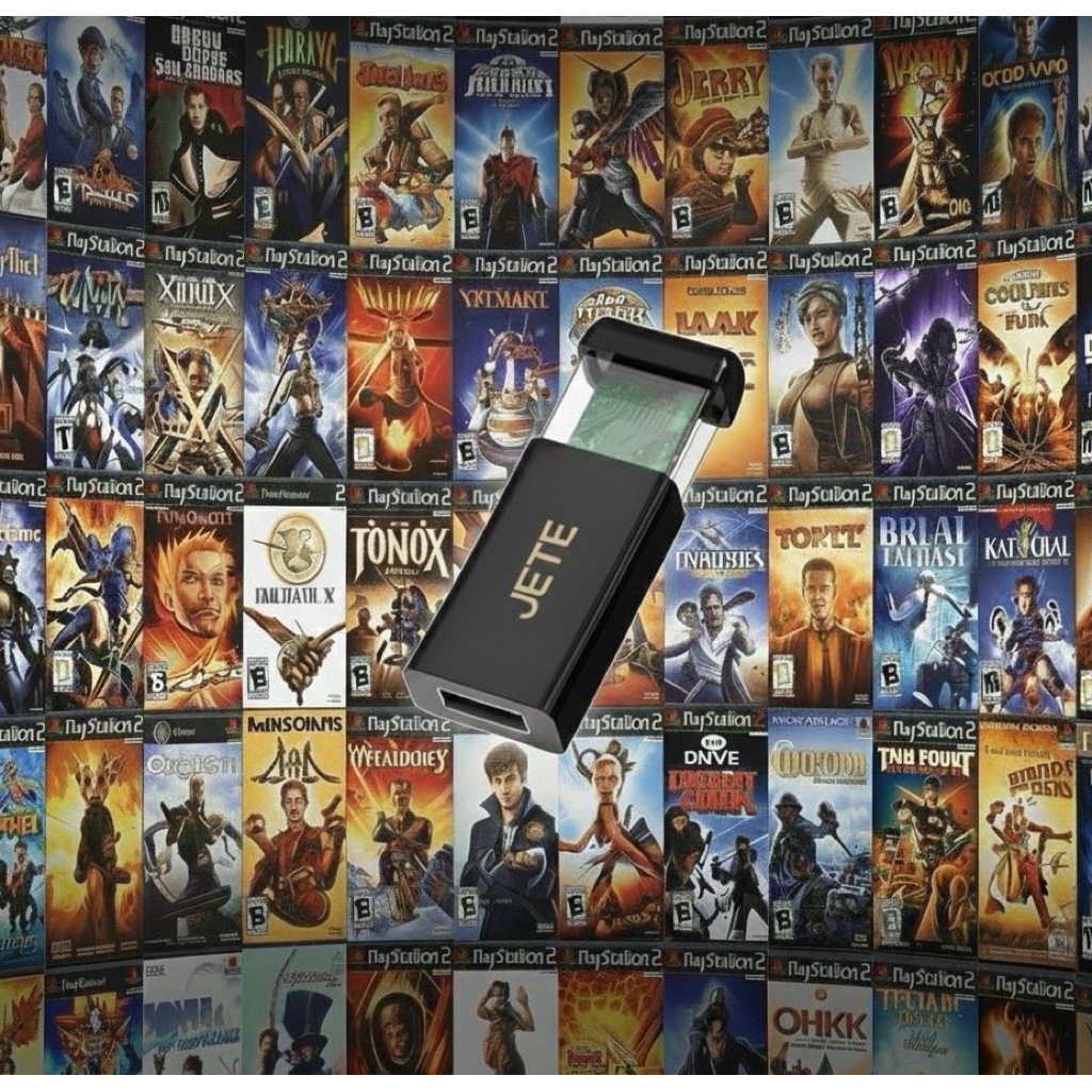 JETE Flash Disk 32GB Full Game PS2/ FlashDisk Isi Game PS2