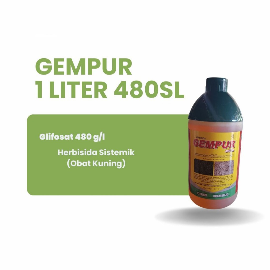 HERBISIDA GEMPUR 1 LITER GLIFOSAT