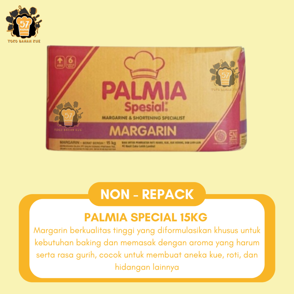 [DOS = 15KG] MARGARINE PALMIA TABLE SPECIAL