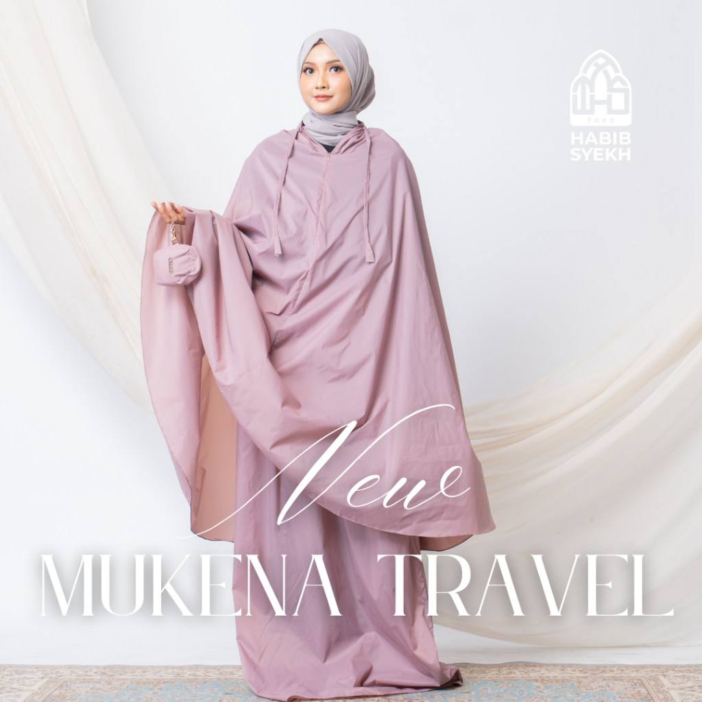 MUKENA TRAVEL/MUKENA TRAVEL TERUSAN/MUKENA TRAVEL PARASUT PREMIUM
