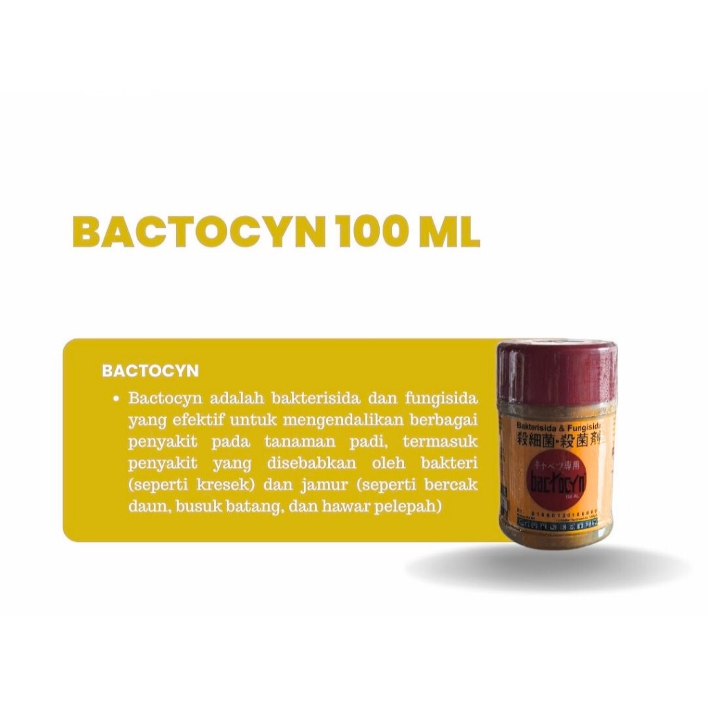 BACTOCYN 100ML - 200ML. TEMBAGA HIDROKSIDA