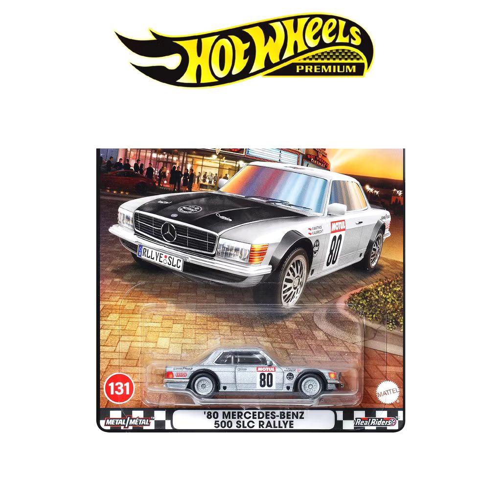 hot Wheels premium Mercedes Benz Boulevard 500sl free protector