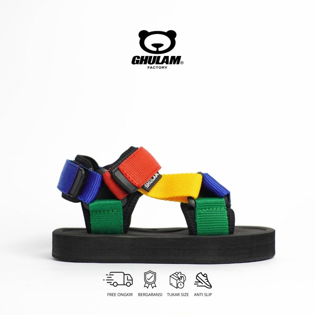 Ghulam Kids - Mario Sandal Gunung Anak Laki Laki Perempuan Casual Santai Traveling Ringan Cowo Cewe