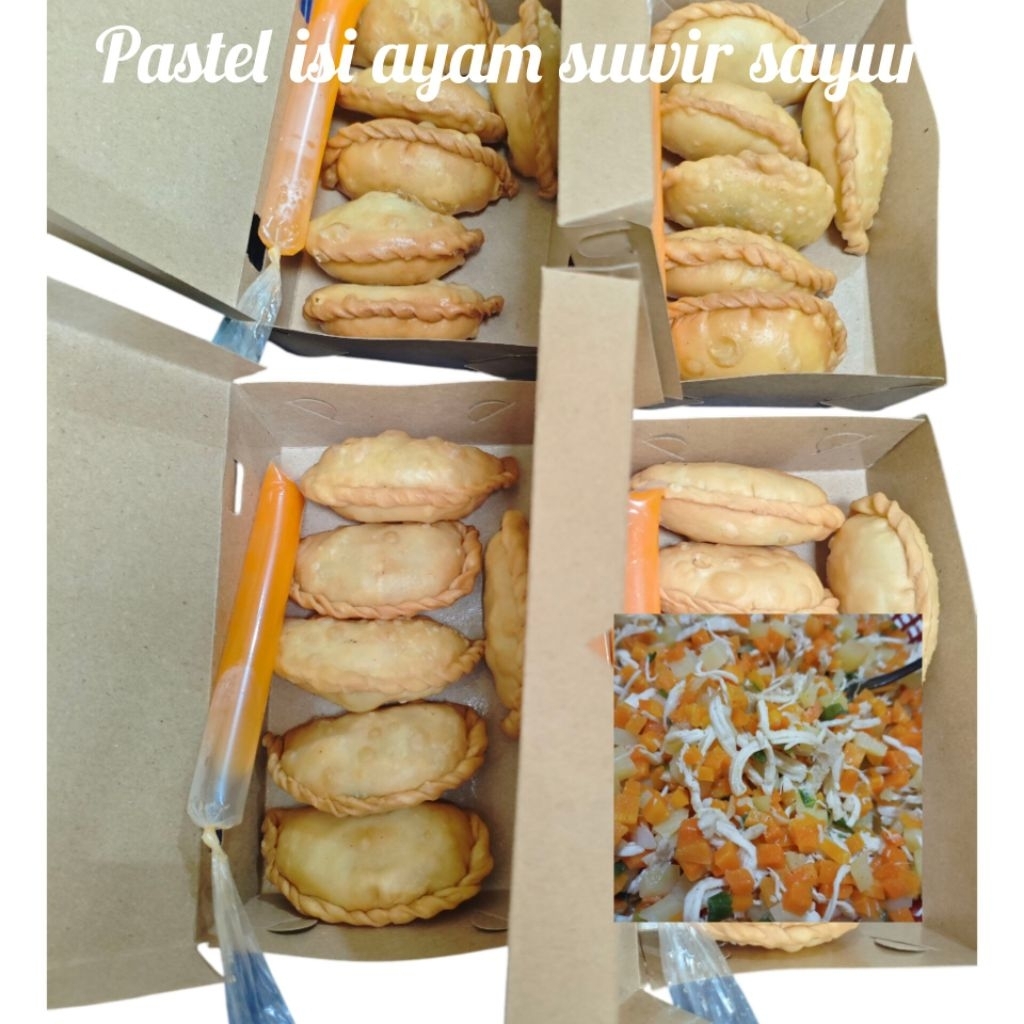 PASTEL ISI AYAM SUWIR SAYUR