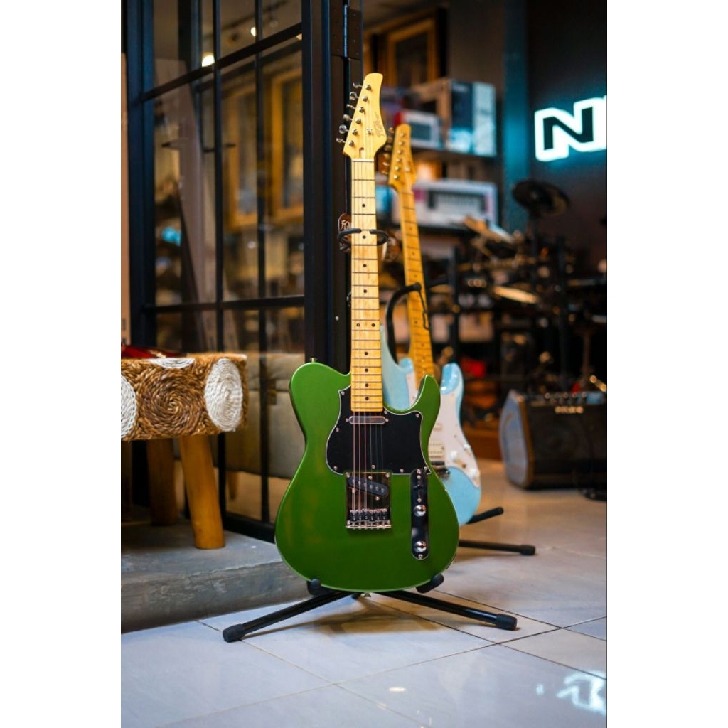 Gitar Elektrik Fujigen FGN Japan BIL2 M Green Metallic